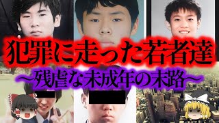 【総集編】なぜ彼らは事件を起こした？凶悪な未成年達の末路とは【ゆっくり解説_作業用】