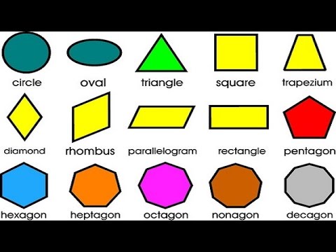 Kids Learn Basic Shapes - Teaching Shapes To Kids - YouTube