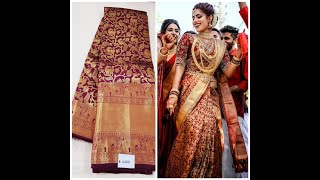 Trendy Kanjeevaram Bridal Silk Saree | Latest Wedding Collections | Kanchipuram Lakshaya Silks