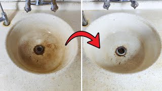 FAST and EASY kitchen sink cleaning