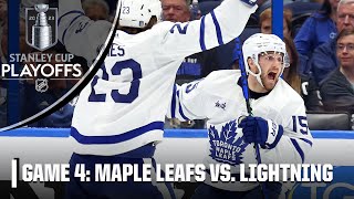 Toronto Maple Leafs vs. Tampa Bay Lightning: First Round, Gm 4 | Full Game Highlights