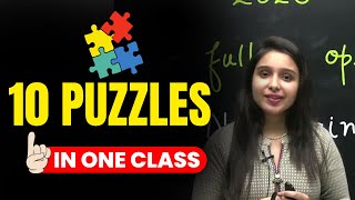 All Puzzles in One Class | Bank Exam Special | Reasoning | Parul Gera | Puzzle Pro