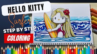 Fun Hello Kitty Art: Color with Me