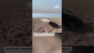 Hikers Find Missile Part In Middle of Israel’s Dead Sea Desert