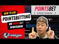 How to Use the PointsBetting Feature On PointsBet Sportsbook