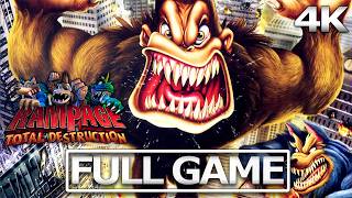 RAMPAGE TOTAL DESTRUCTION Full Gameplay Walkthrough / No Commentary【FULL GAME】4K 60FPS Ultra HD