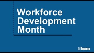 Workforce Development Month 2018