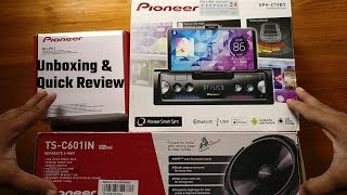 Pioneer SPH-C19BT CarStereo Plus ParkingSensor - Quick Review