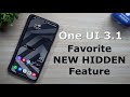 Samsung One UI 3.1 - My Favorite BRAND NEW Hidden Feature