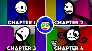 I Played ALL Chapters of Roblox COLOR or DIE: Chapter 1, 2 , 3 \u0026 4 😱 (FULL GAME MOVIE)