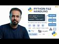 Python File Handling: Read, Write, Append & Best Practices with Context Managers For AI/ML