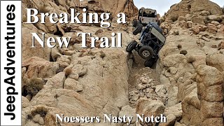 Breaking a new trail in Johnson Valley, California 4k UHD