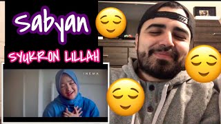 Reaction To Sabyan “syukron Lillah 