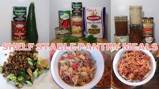 SHELF STABLE PANTRY RECIPES | EPISODE 18