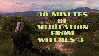 30 MINUTES OF MEDITATION from WITCHES 3 Relaxing music (sleep | study | shower)