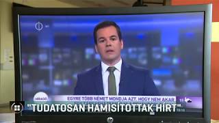 Tudatosan hamisítottak hírt 2018-08-12