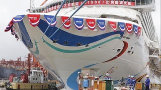 China's first home-grown cruise ship undocked in Shanghai