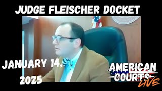 Judge Fleischer Live On American Courts