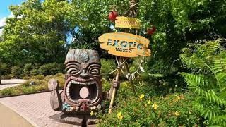 Walibi Belgium Walking Tour 2022 July 2022 4K