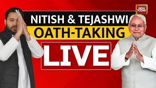 Nitish Kumar Oath Taking LIVE | Nitish Kumar & Tejashwi Yadav Take Oath As CM & Dy CM | LIVE News