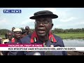 (VIDEO) NSCDC Intercepts Boat Loaded With Adulterated Diesel