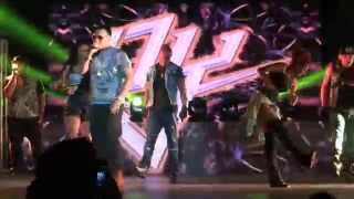 Daddy Yankee Live in concert - Pasarela, some freestyle, Hasta Abajo, & Rompe 1080HD