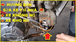 Hướng Dẫn Các Anh Em Sửa Xe Máy Tại Nhà Đơn Giản