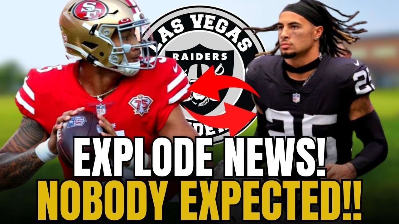 💣🔥BOMBASTIC NEWS! RAIDERS CAN MAKE A BOLD SWITCH! SEE IT NOW! Raiders ...