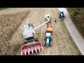 Žetev koruze harvest corn 2022 slovenia