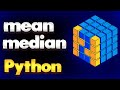 Mean and Median in NumPy Python | Module NumPy Tutorial - Part 19