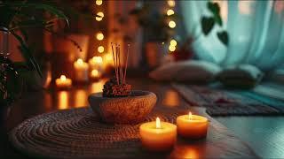 Relaxing Candle 🕯️ Light and Rain🌧️ For Sleep😴