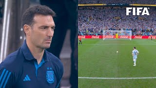 Lionel Scaloni's Reaction To FIFA World Cup Final Penalty Shootout