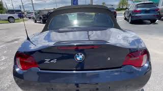 walking around video 2006 BMW Z4   for sale in Stuart FL call us  772-600-8982  $13 950