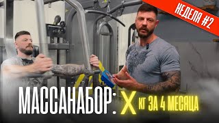 НЕДЕЛЯ#2 | МАССАНАБОР: СКОЛЬКО НАБЕРУ ЗА 4 МЕСЯЦА?