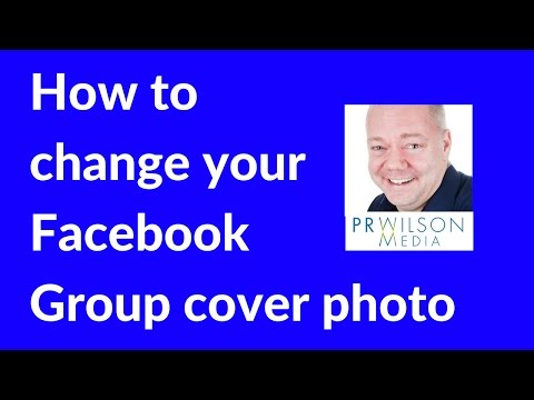 How to change your Facebook group photo cover 2017 How to change your Facebook group photo cover 2017
