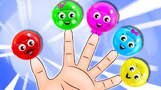 Finger Family Songs for Kids with Colorful Lollipops and More Nursery Rhymes by @hooplakidz