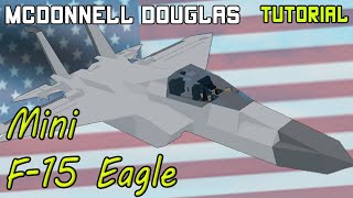 Mini "F-15" Eagle | Plane Crazy - Tutorial