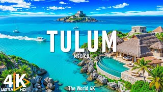 Tulum 4K Ultra HD - Stunning Beaches, Mayan Temples & Calming Piano Music