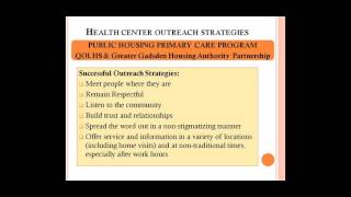 Health Center Outreach Strategies and Insurance Outreach and Enrollment Efforts