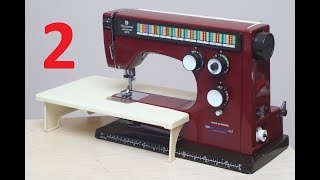 #2 Husqvarna Selectronic 6570 Nähmaschine Sewing machine Швейная машина test