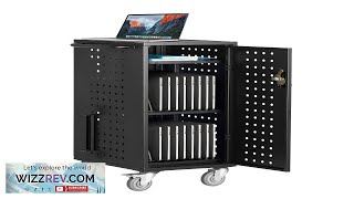 Charging Cart Mobile Locking Charging Cart 20 Devices for Laptop \u0026 Tablet Review