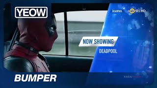 [HD] Star Movies - Deadpool (Now Showing) bumper [18-AUG 2023]