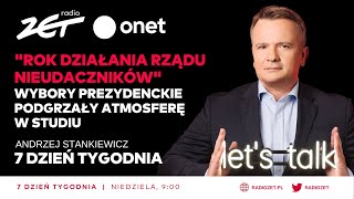 Wybory prezydenckie podgrzały atmosferę w studiu Radia ZET. 