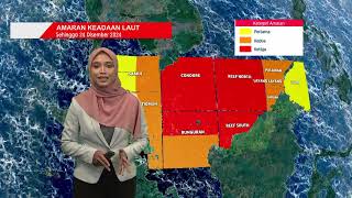 MET MALAYSIA - Laporan Cuaca 22 Disember 2024 (pagi)