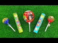 ASMR LOLLIPOP ICE CREAM, MARSHMALLOW, GUMMY JELLY 롤리팝 아이스크림, 마쉬멜로우, 젤리 먹방 Unpacking SOUNDS