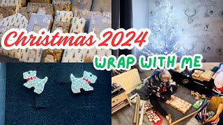 WRAP WITH ME 2024|WRAPPING CHRISTMAS PRESENTS|Talia Elizabeth