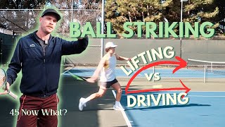 A Simple Way To Hit More Effective Groundstrokes In Tennis - Ball Striking ft. @WinstonDu