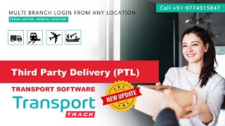 Multi Branch Transport Management Software | Third-Party Delivery System  | TMS ERP | Logistics ERP