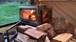 Pomoly chalet 70 pro hot tent & baker stove.