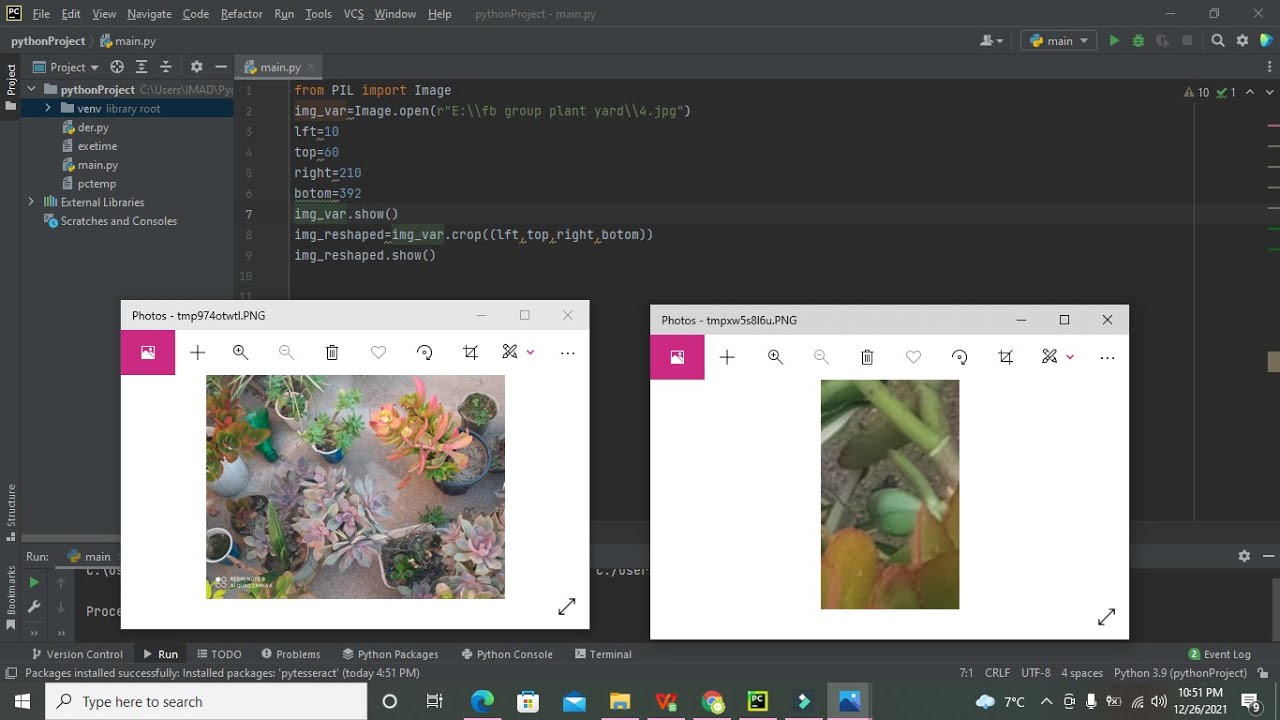 How To Crop An Image In Python | How To Crop An Image In Pycharm - YouTube
